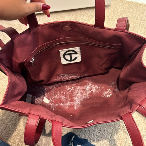 OXBLOOD TELFAR MEDIUM BAG - Picture 9 of 13